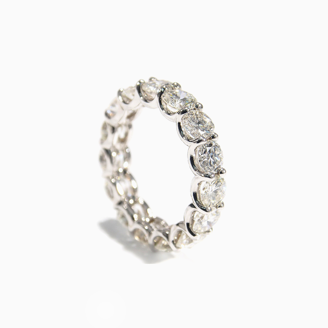 Diamond Eternity bands by Made For Love Jewelry.