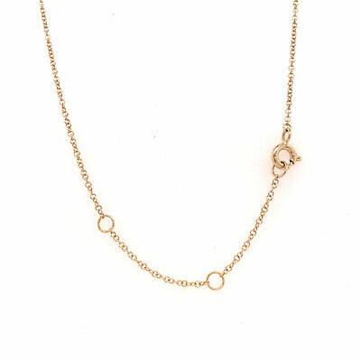 14K Mother of Pearl and Diamond Necklace Yellow Gold