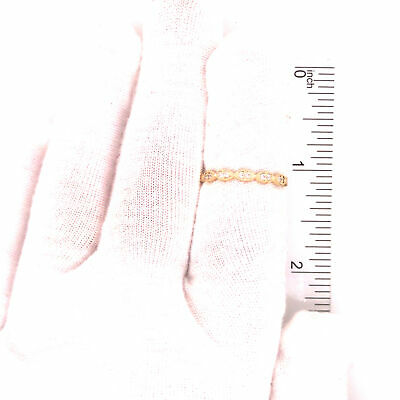 14K Diamond Marquise Shape Cluster Band Yellow Gold