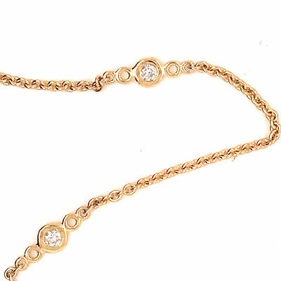 18K Diamond Pave Heart Pendant Diamond By The Yard Chain Yellow Gold