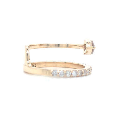 14K Diamond Fashion Ring Yellow Gold
