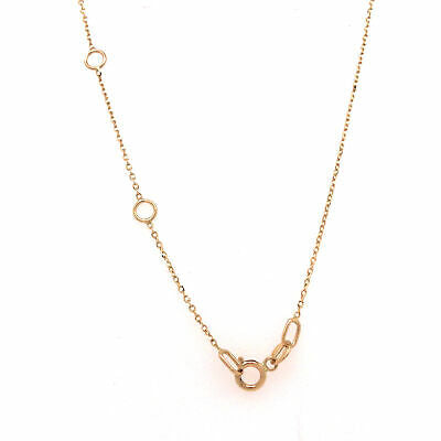 14K Diamond Hamsa, Eye and Pave Circle Necklace Yellow Gold