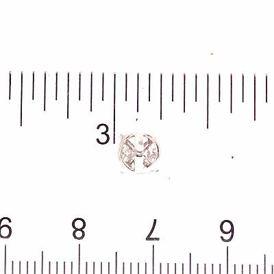 14K Pie Cut Diamond Stud Earrings White Gold