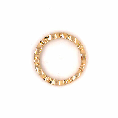 14K Diamond Marquise and Round Shape Band Yellow Gold
