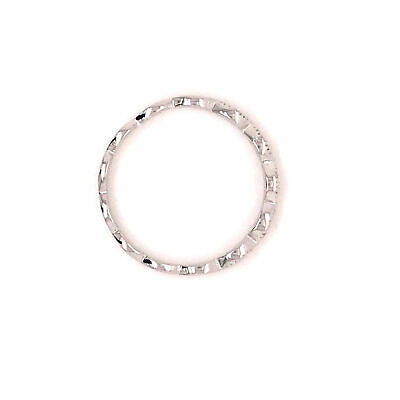 14K Diamond Marquise Shape Cluster Band White Gold