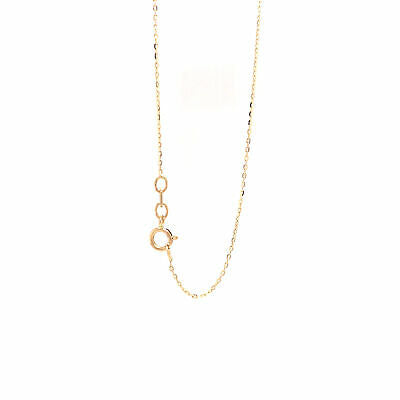 14K Diamond Letter 'A' Necklace Yellow Gold