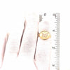 14K Diamond Butterfly Signet Ring Yellow Gold