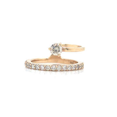 14K Diamond Fashion Ring Yellow Gold
