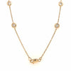 Diamond By The Yard Necklace in 14K Yellow Gold