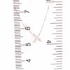 18K Marquise Diamond Flower Pendant Necklace White Gold